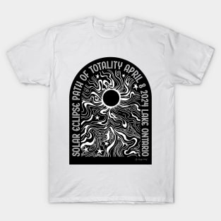 Lake ontario Solar Eclipse T-Shirt